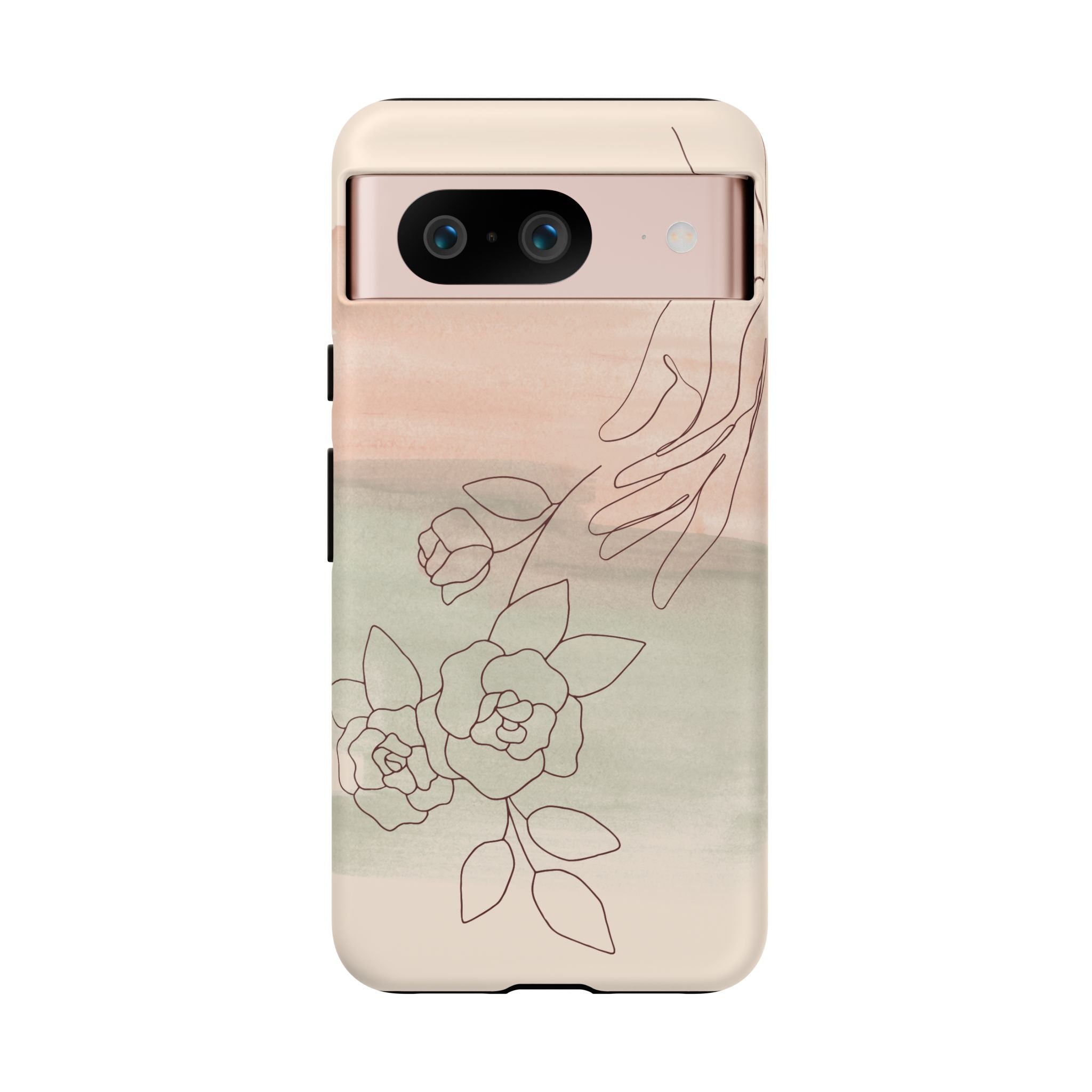 Floral Watercolor Slim Tough Phone Case