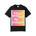 Don’t Worry Be Happy Tropical Beach Graphic Tee
