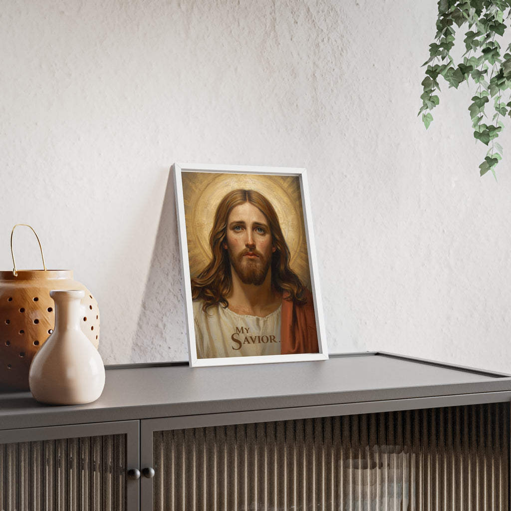 My Savior Framed Wall Poster