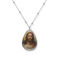 My Savior Oval Necklace
