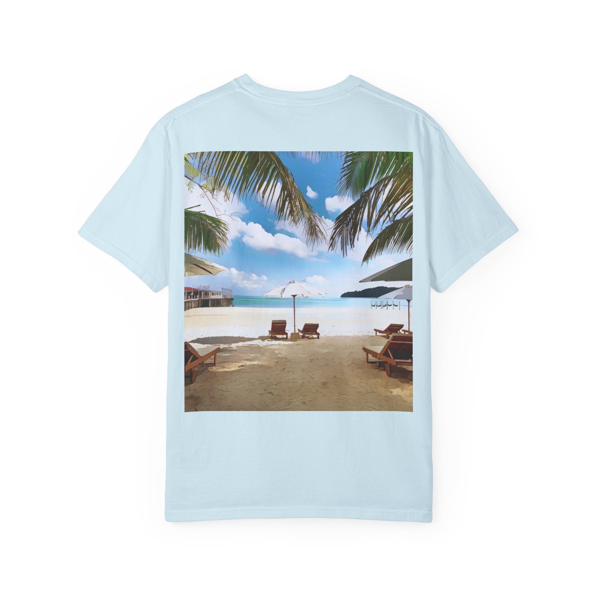 Don’t Worry Be Happy Tropical Beach T-Shirt