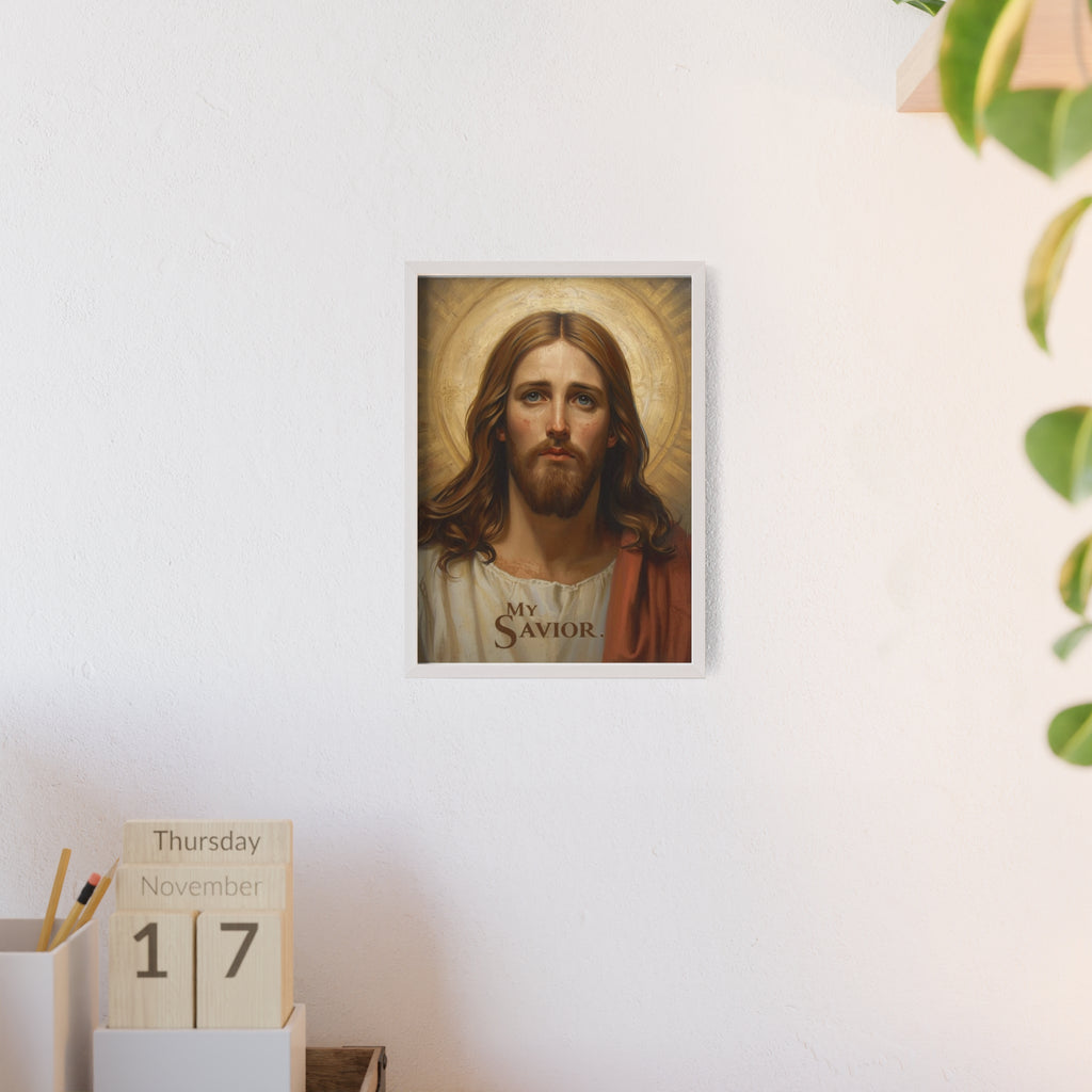 My Savior Framed Wall Poster