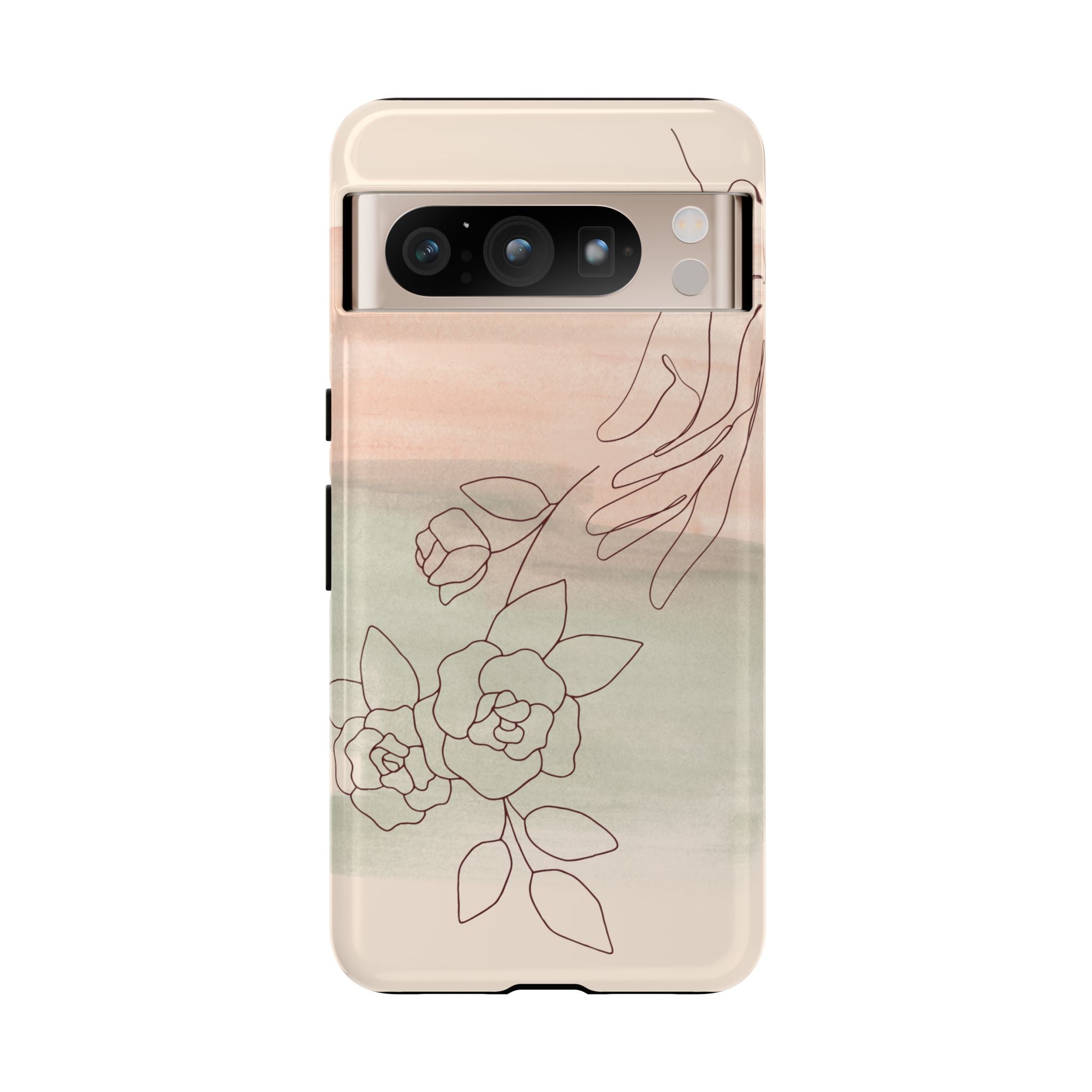 Floral Watercolor Slim Tough Phone Case