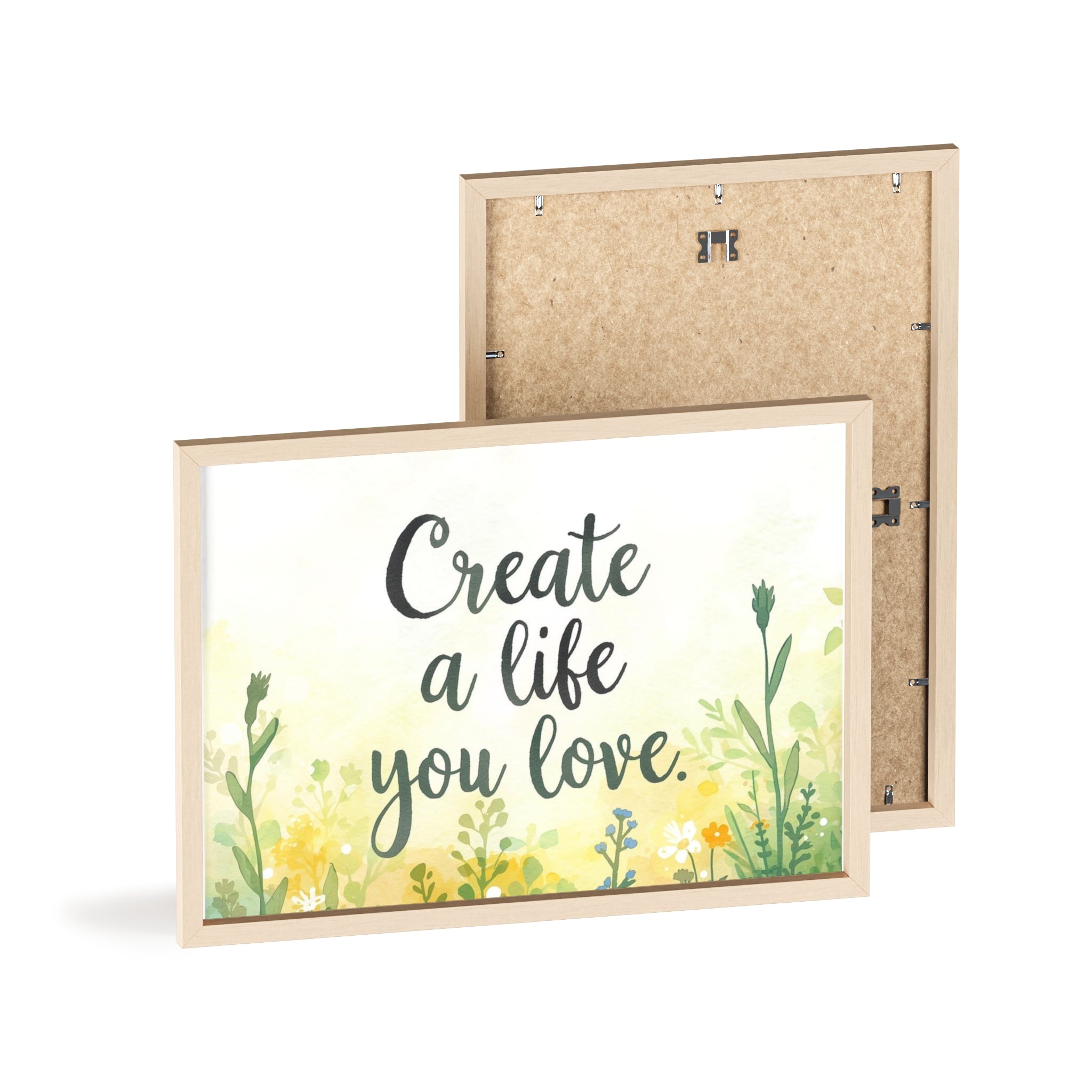 Create a Life You Love Framed Wall Art