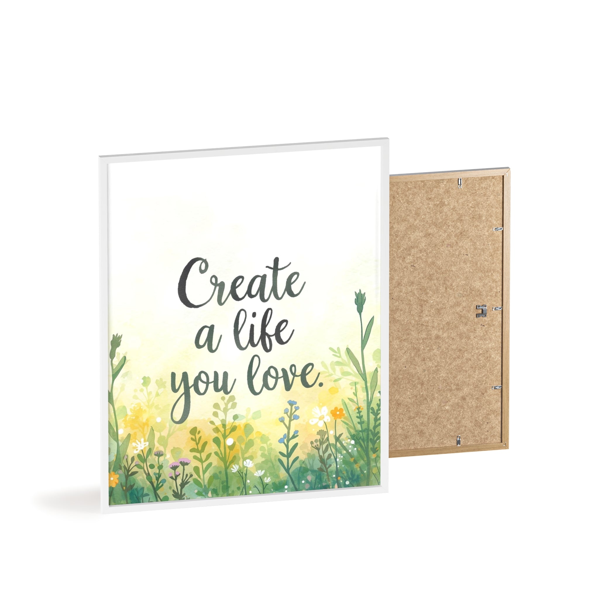 Create a Life You Love Framed Wall Art