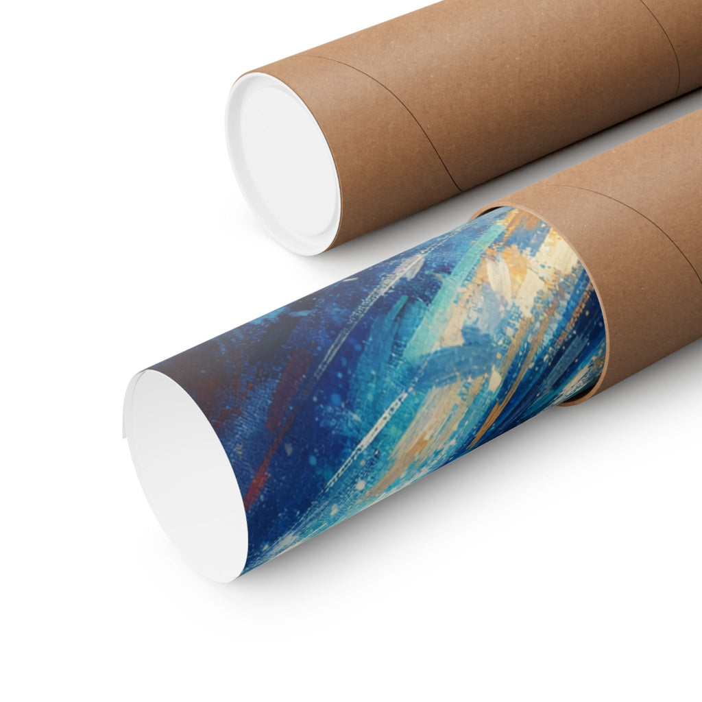 Two Souls One Heart Romantic Matte Poster