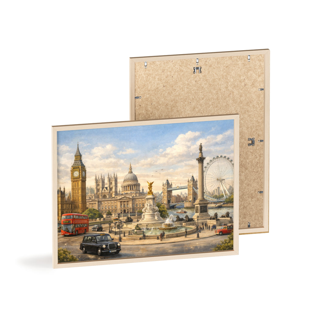 London Landmarks Framed Poster Framed Art