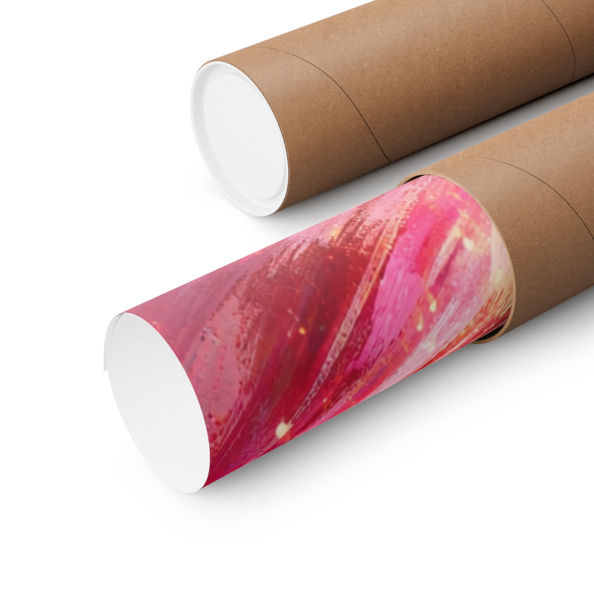 Love Looks Good On Us Matte Poster Romantic Heart Wall Art