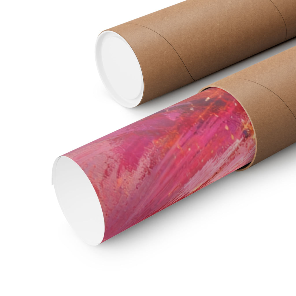 Love Looks Good On Us Matte Poster Romantic Heart Wall Art