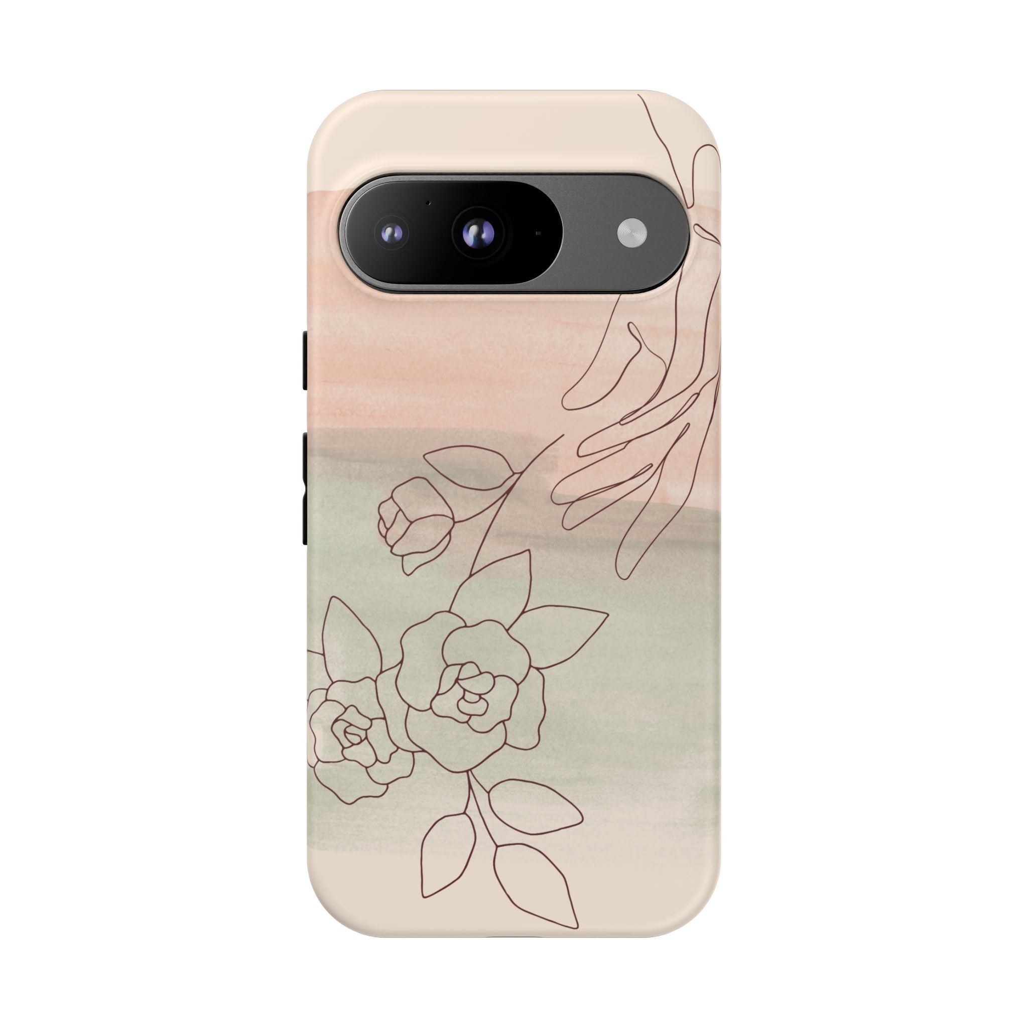 Floral Watercolor Slim Tough Phone Case