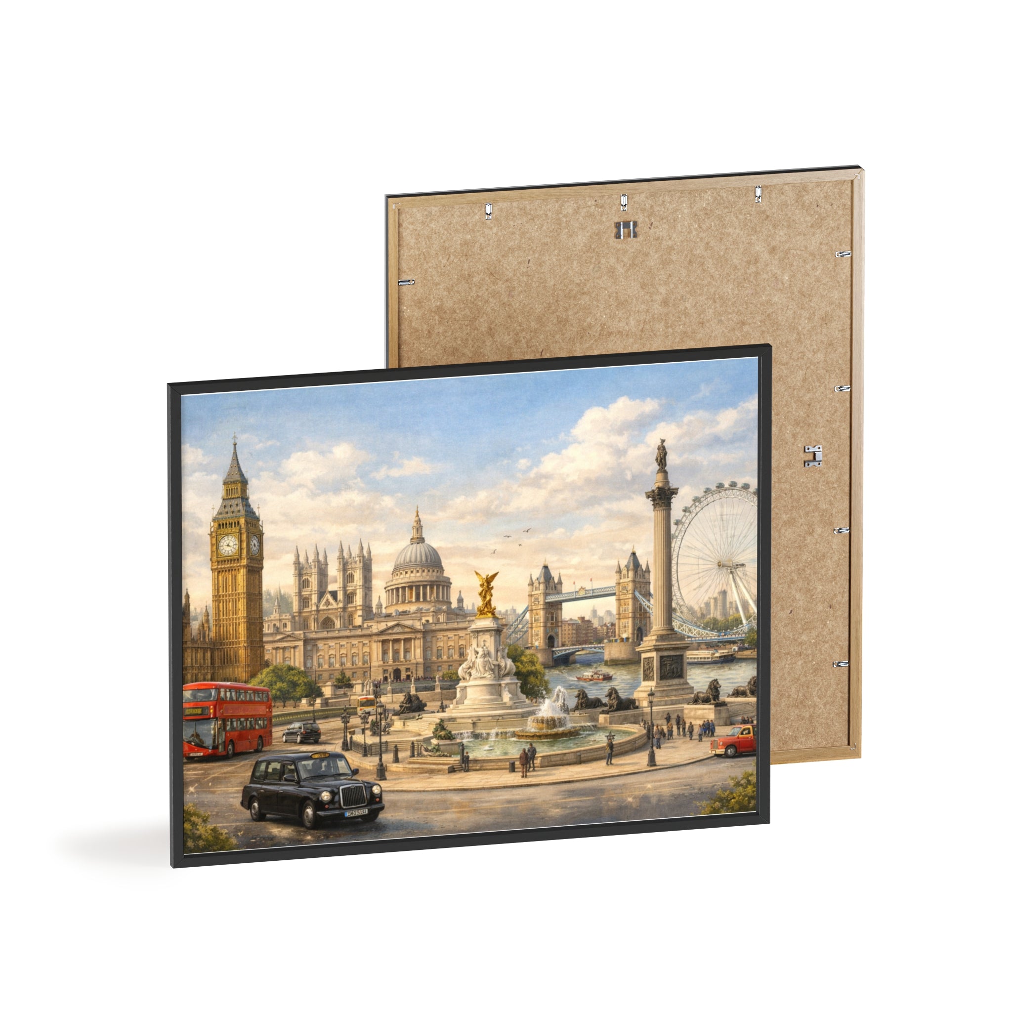 London Landmarks Framed Poster Framed Art