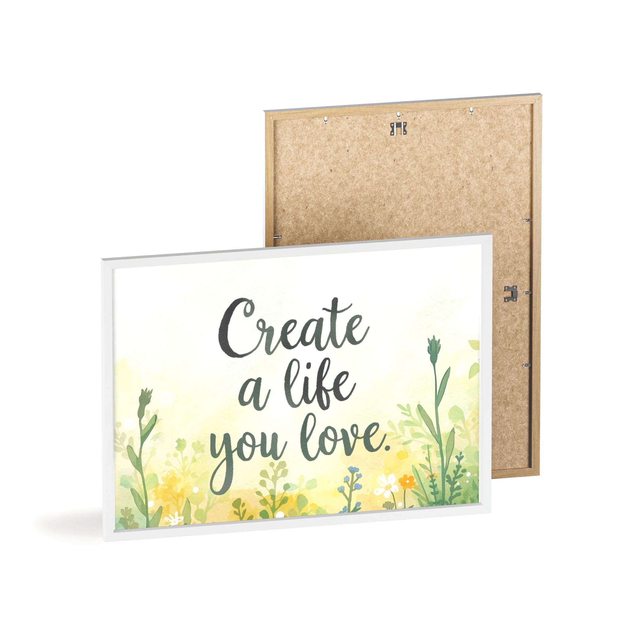 Create a Life You Love Framed Wall Art