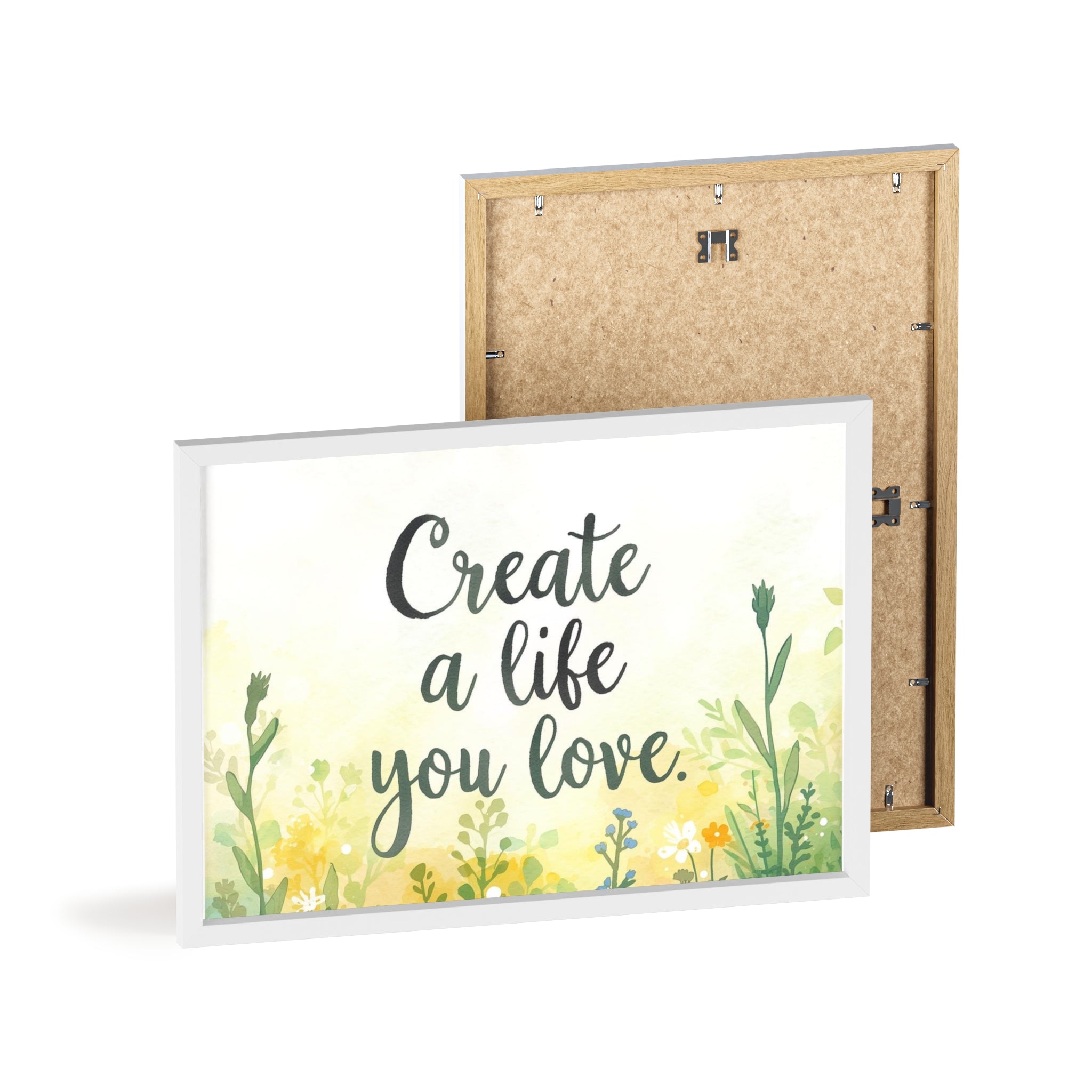 Create a Life You Love Framed Wall Art
