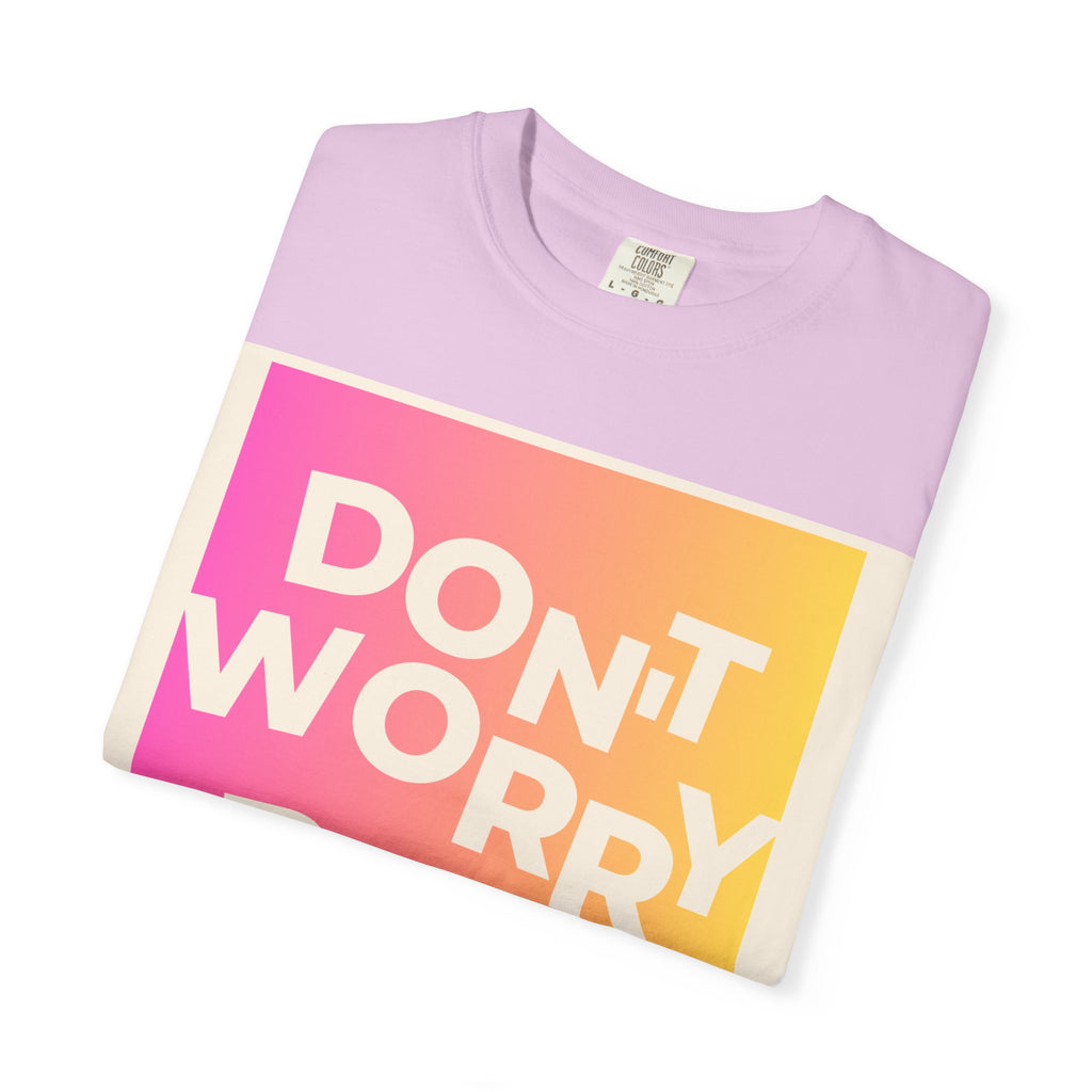 Don’t Worry Be Happy Tropical Beach Graphic Tee