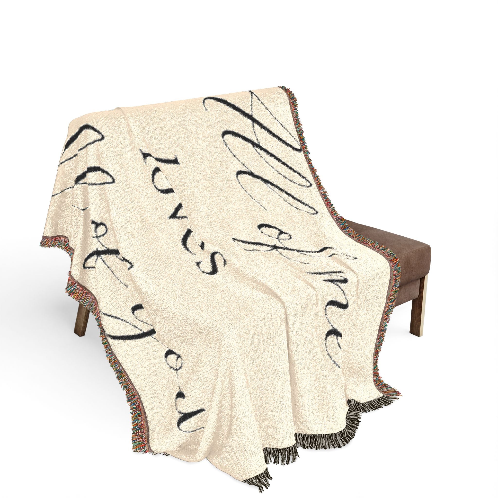 All of Me Loves All of You Woven Blanket