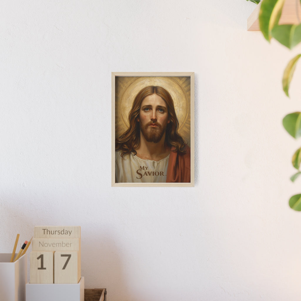 My Savior Framed Wall Poster