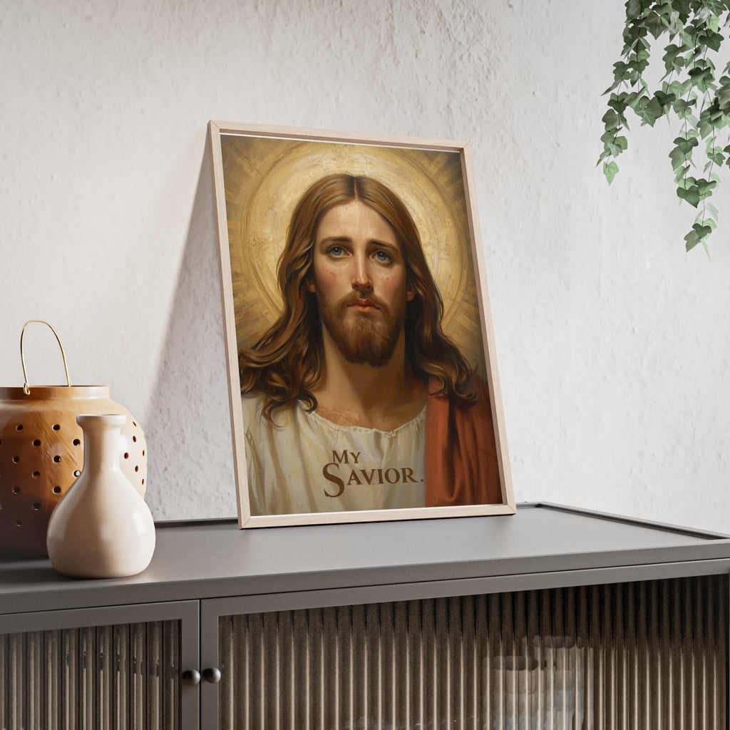 My Savior Framed Wall Poster