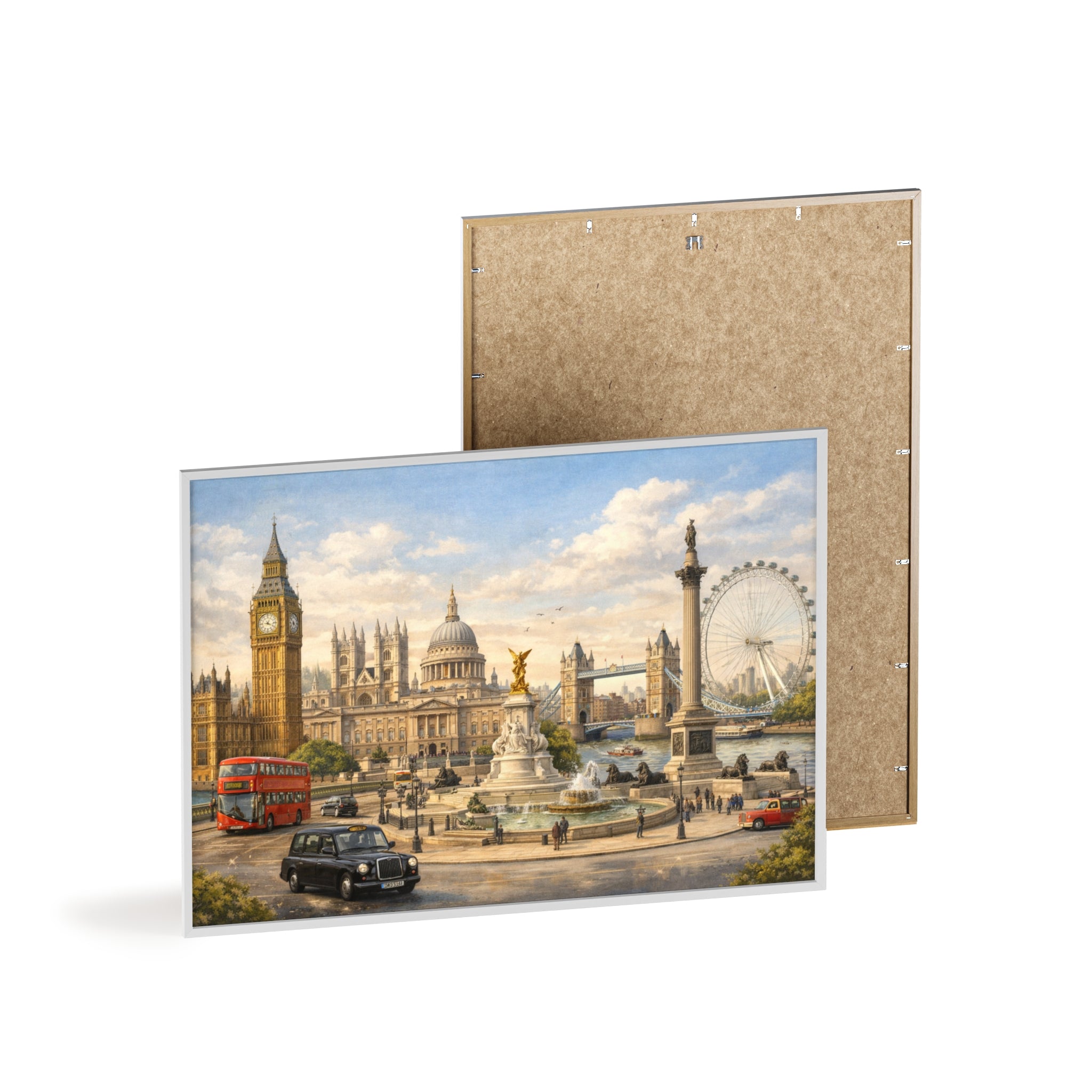 London Landmarks Framed Poster Framed Art