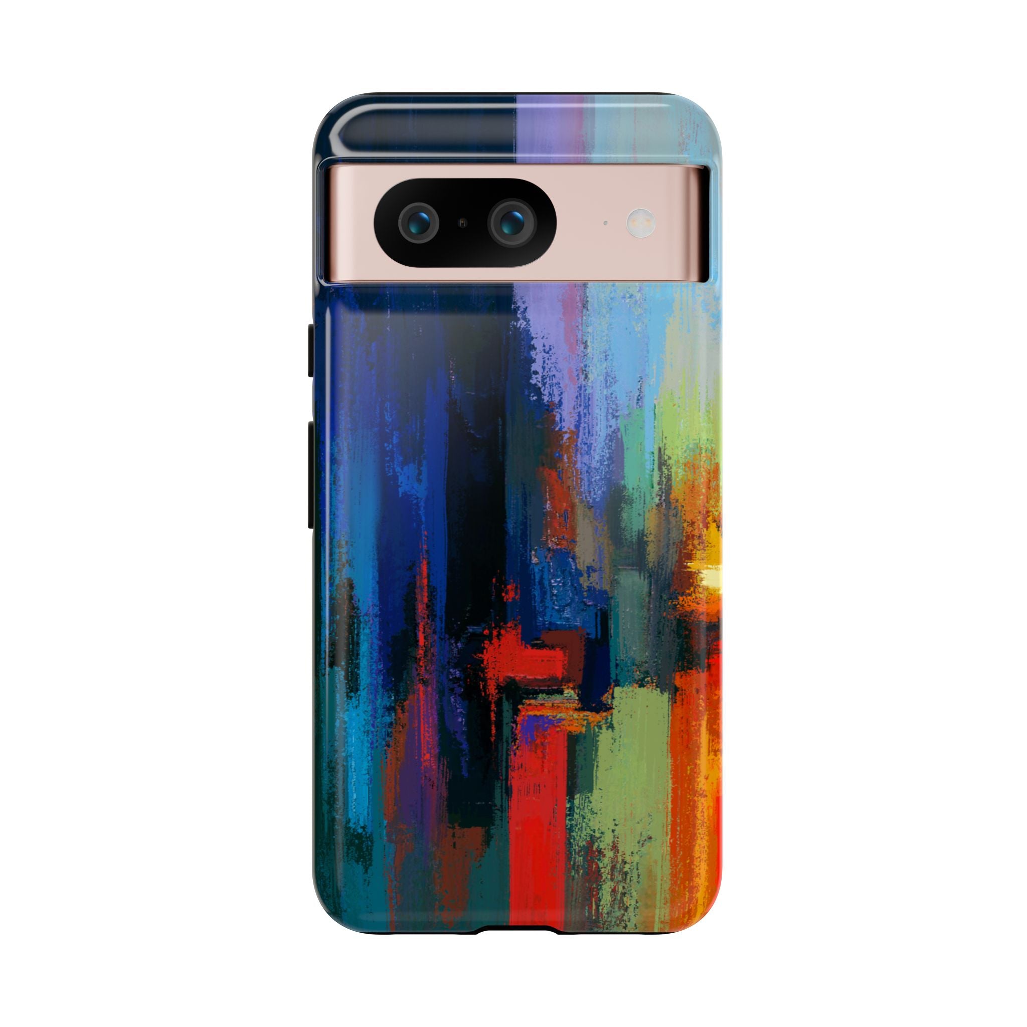 Abstract Colorblock Vibrant Protective iPhone Tough Case