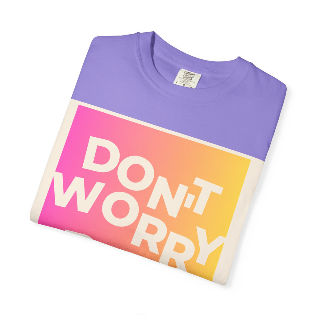 Don’t Worry Be Happy Tropical Beach Graphic Tee