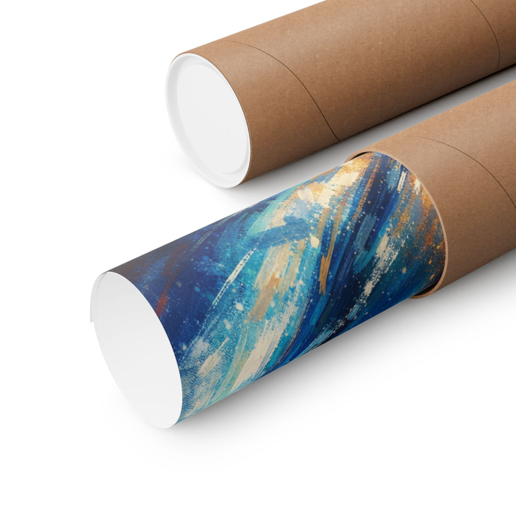 Two Souls One Heart Romantic Matte Poster