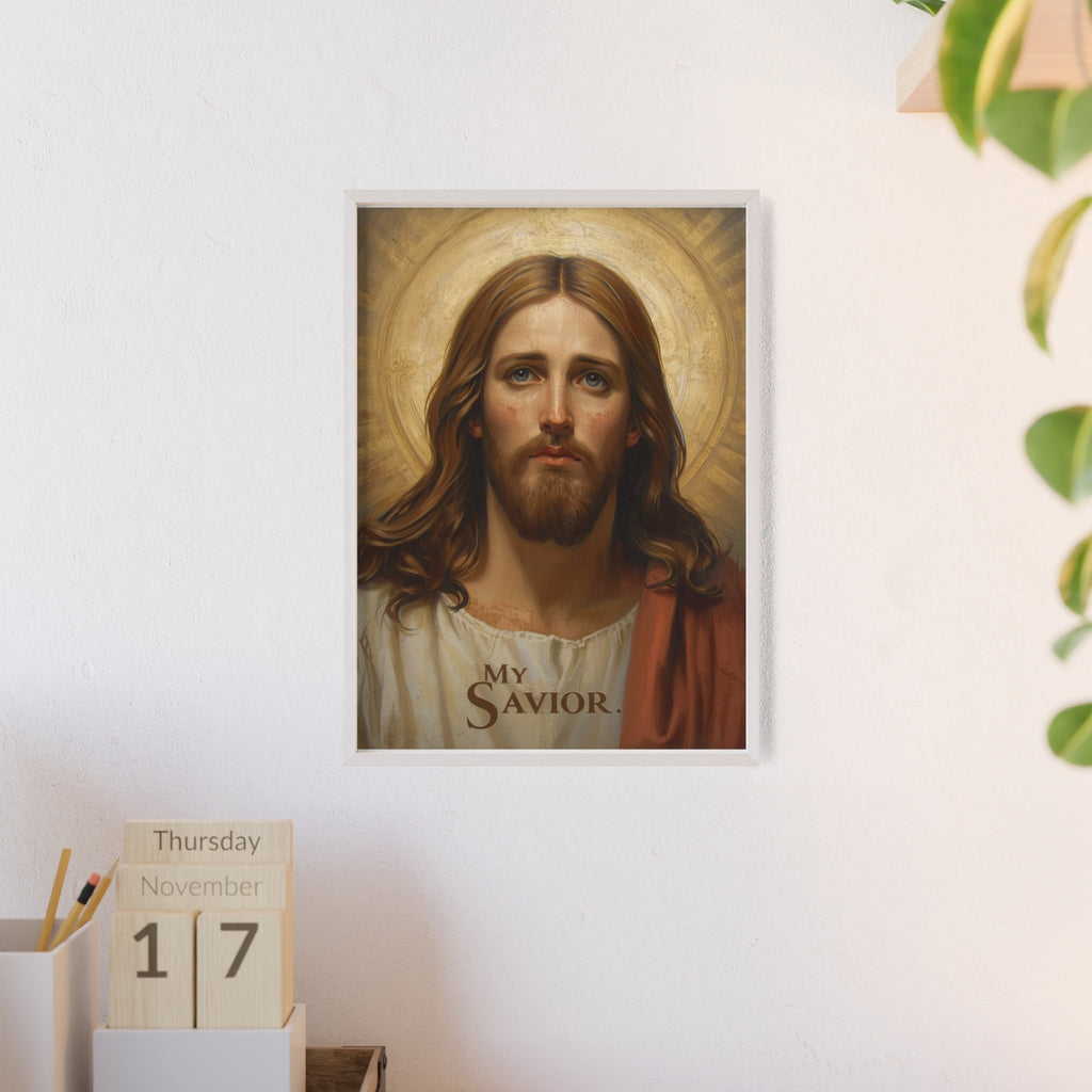 My Savior Framed Wall Poster